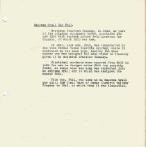 Section 10 - Express Trail Car [621] Notes